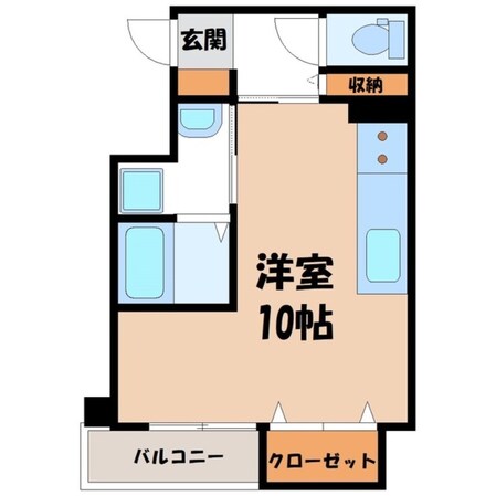 東宿郷駅 徒歩8分 1階の物件間取画像